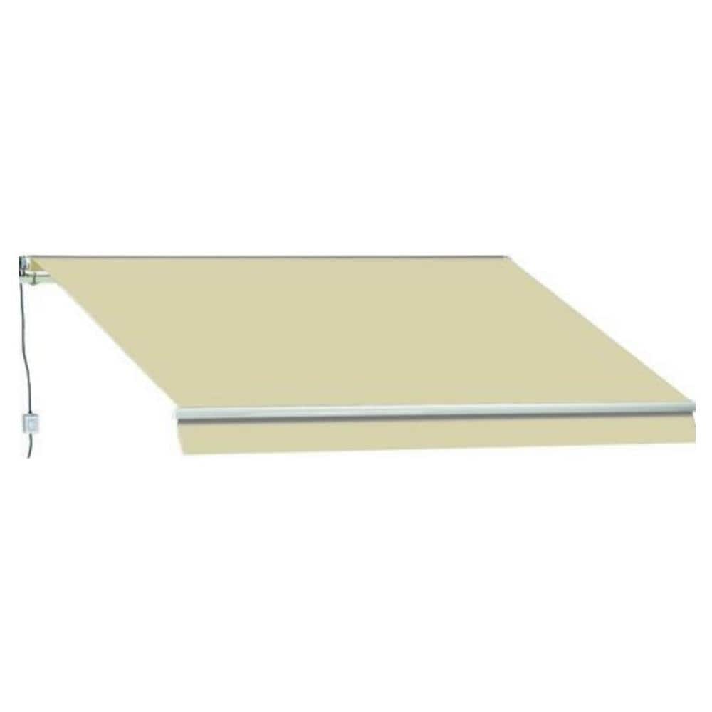 Tenda Da Sole Motorizzata Beige Con Barra Quadra 300x200 Cm - Foto 1