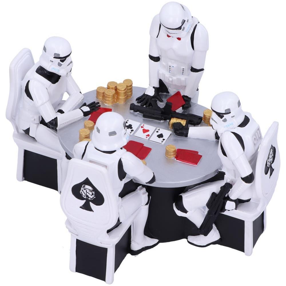 Nemesis Now - Star Wars - Stormtrooper Diorama ""poker Face"" 18.3cm - Foto 1