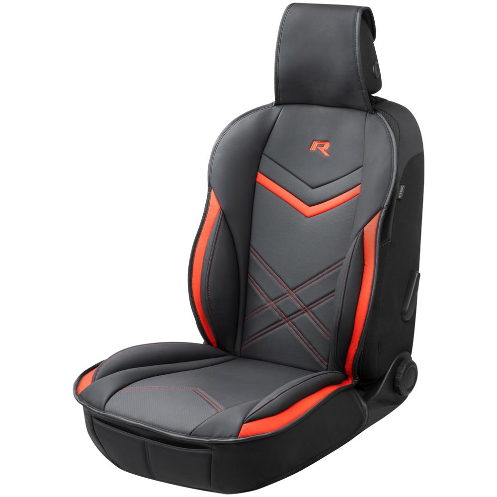 Coprisedili Per Auto Rey Nero /rosso - Foto 1