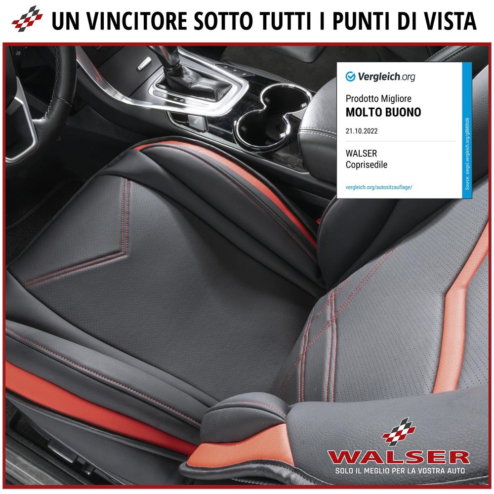 Coprisedili Per Auto Rey Nero /rosso - Foto 7