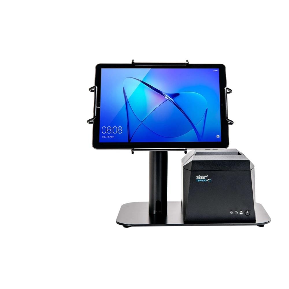 Supporto Munite Ezpos Vesa per Tablet 11,8 x 7,9 x 8,1 pollici Colore Nero Acciaio - Foto 4