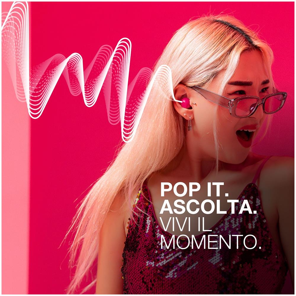 Go Pop ANC Auricolare True Wireless Stereo (TWS) In-ear Musica e Chiamate Bluetooth Fucsia - Foto 10