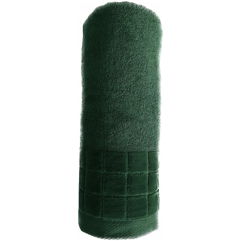 Asciugamano Larisa 70x140 cm 500 g Verde - Morbido - Assorbente - 100% cotone - Design classico - Foto 2