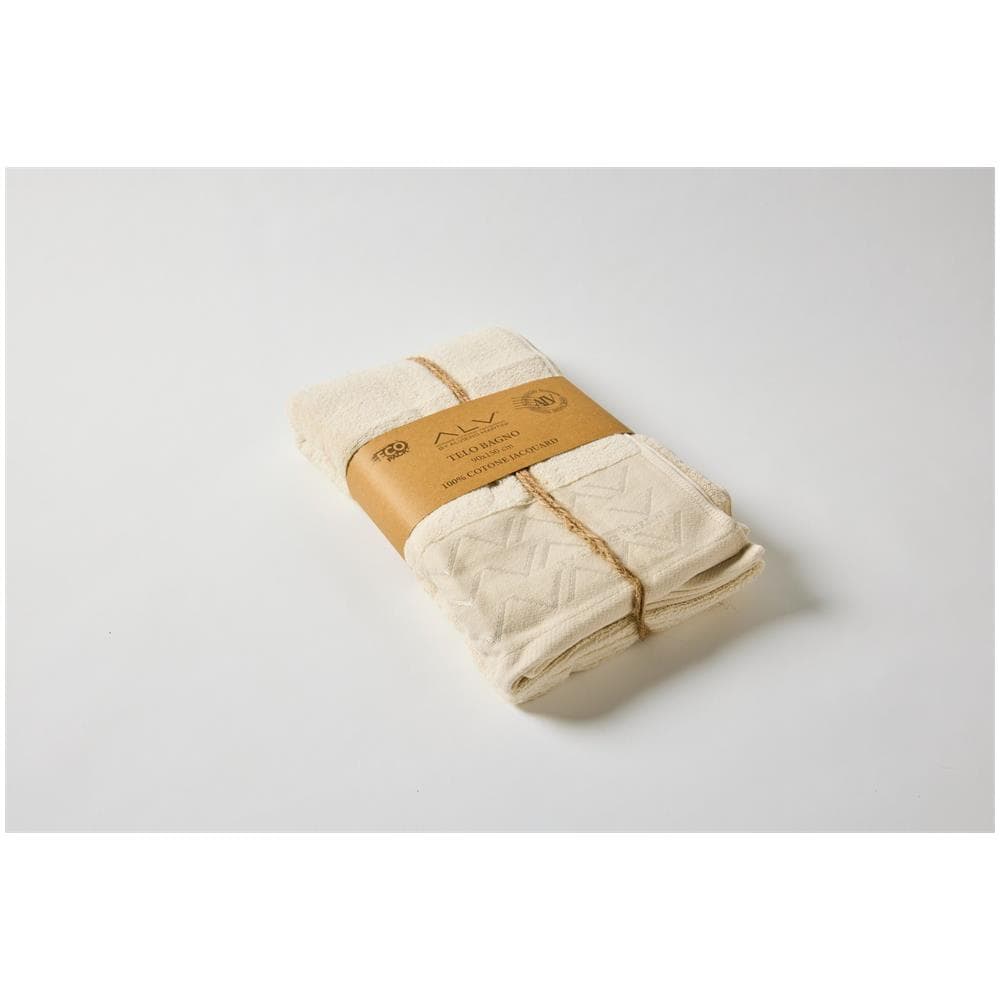 Linea Bagno Plane - Set Asciugamani 1+1 e Telo Bagno - winter wihite / ALV Telo cm. 90x150 Plane - Foto 1