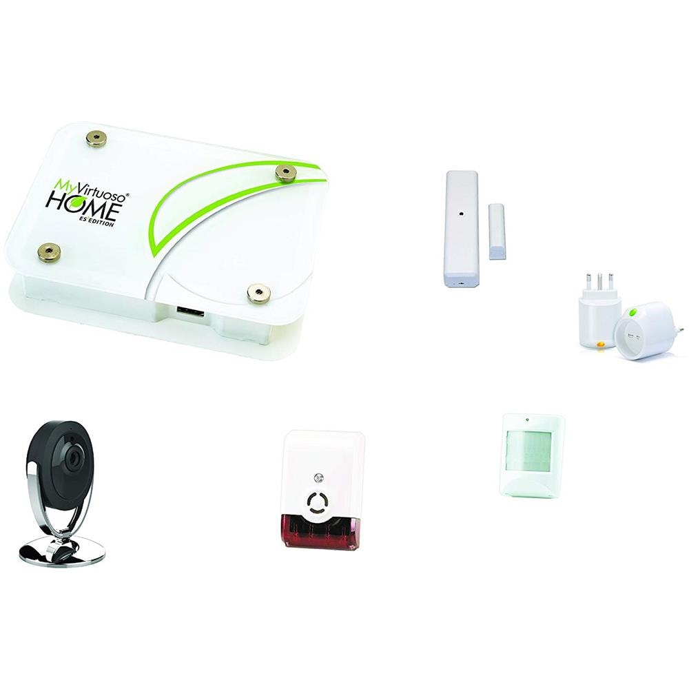 Kit Allarme Con Telecamera Ip Da Interno Myvirtuoso Home Es2 Edition - Foto 1
