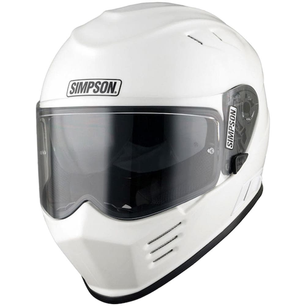 Casco Moto 2018 Venom Solid Gloss Bianco (s, Bianco) - Foto 1