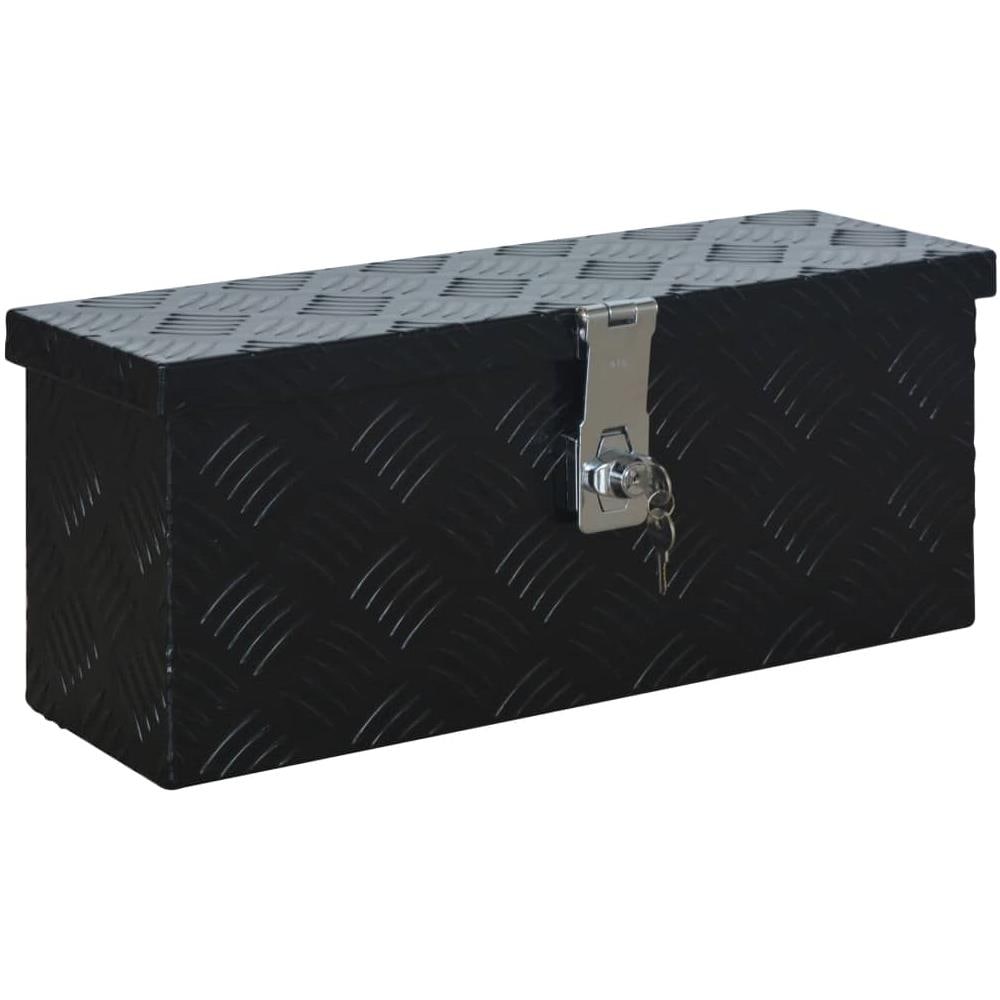 Scatola In Alluminio 485x140x200 Mm Nera - Foto 2