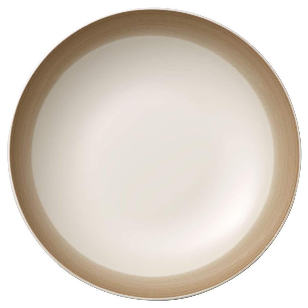 Colourful Life Natural Cotton Ciotola, 24 Cm, Porcellana, Bianco / beige - Foto 1