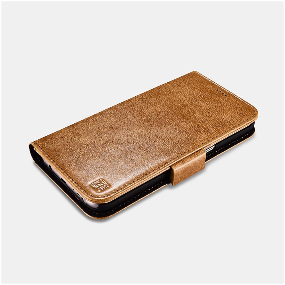 Caso 2 Di Lusso In Pelle Silmarillion 1in Brown Samsung Galaxy S7 Bordo - Foto 2