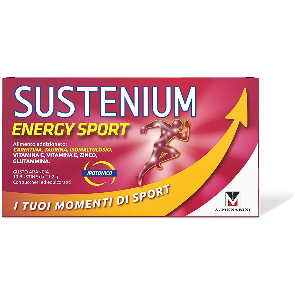 Energy Sport Integratore Per Sportivi A Base Di Sali Minerali Carnitina Taurina Vitamina C E 212.0 Gr - Foto 1