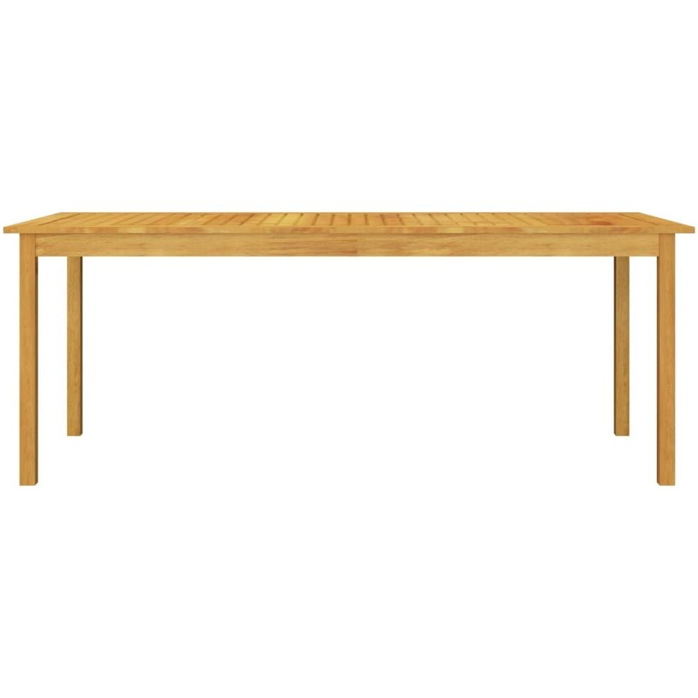 Set Mobili da Pranzo per Giardino 7 pz Nero - Foto 3