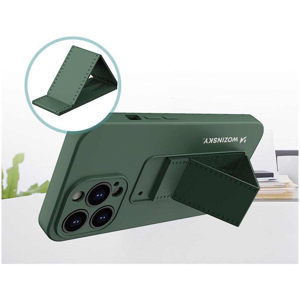 Kickstand Case Custodia Cover Protettiva Per Iphone 13 Blu - Foto 2