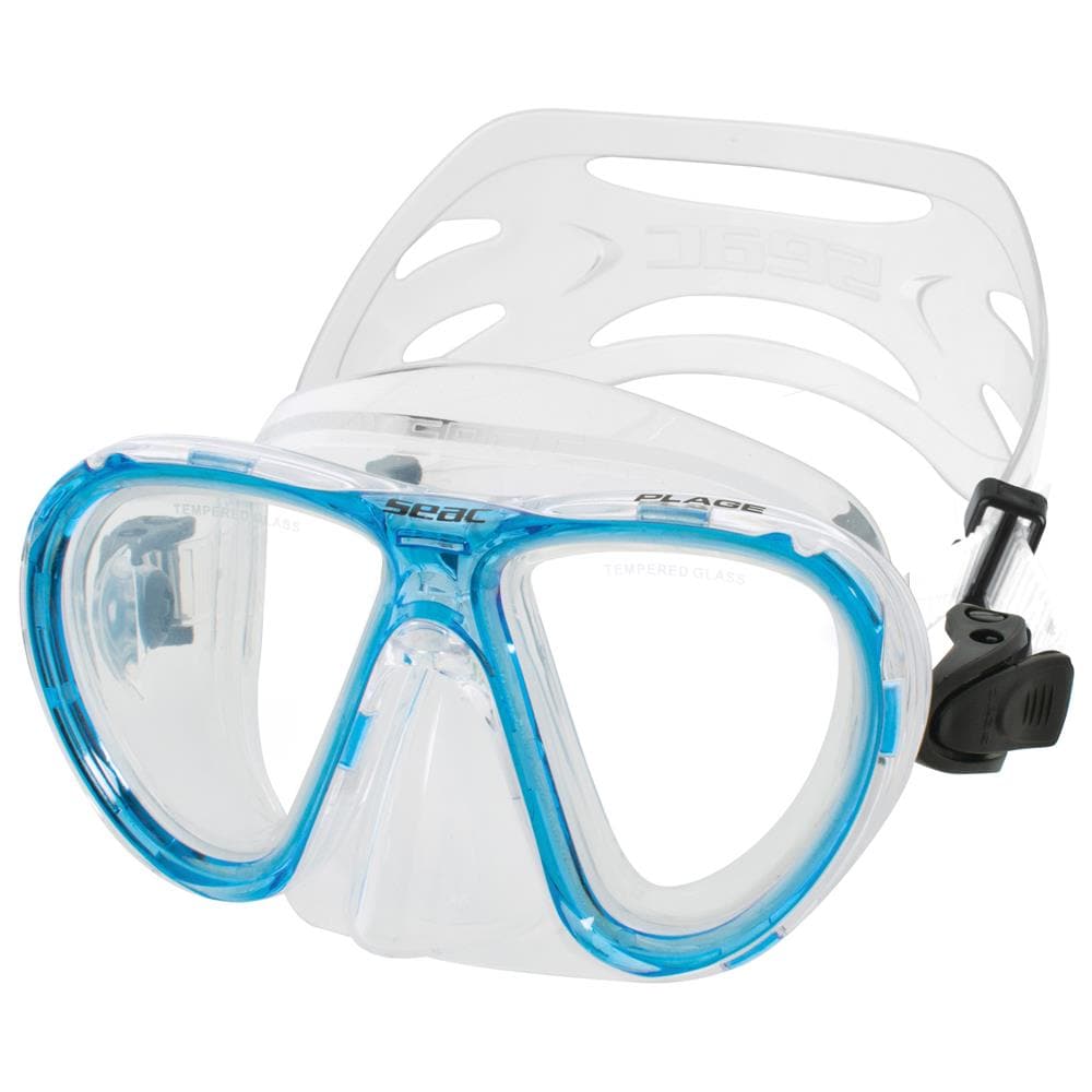 Maschera Plage Slt Trasparente Trasparente / blu - Foto 1