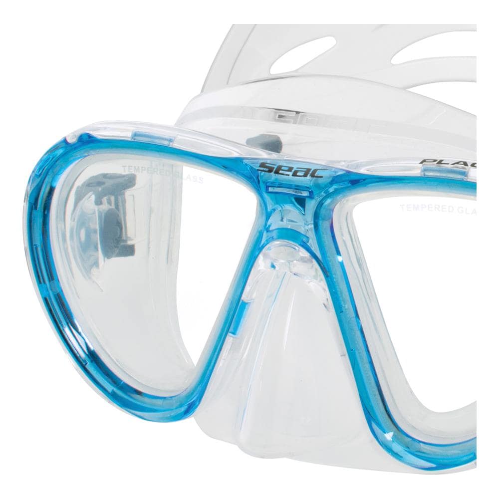 Maschera Plage Slt Trasparente Trasparente / blu - Foto 3