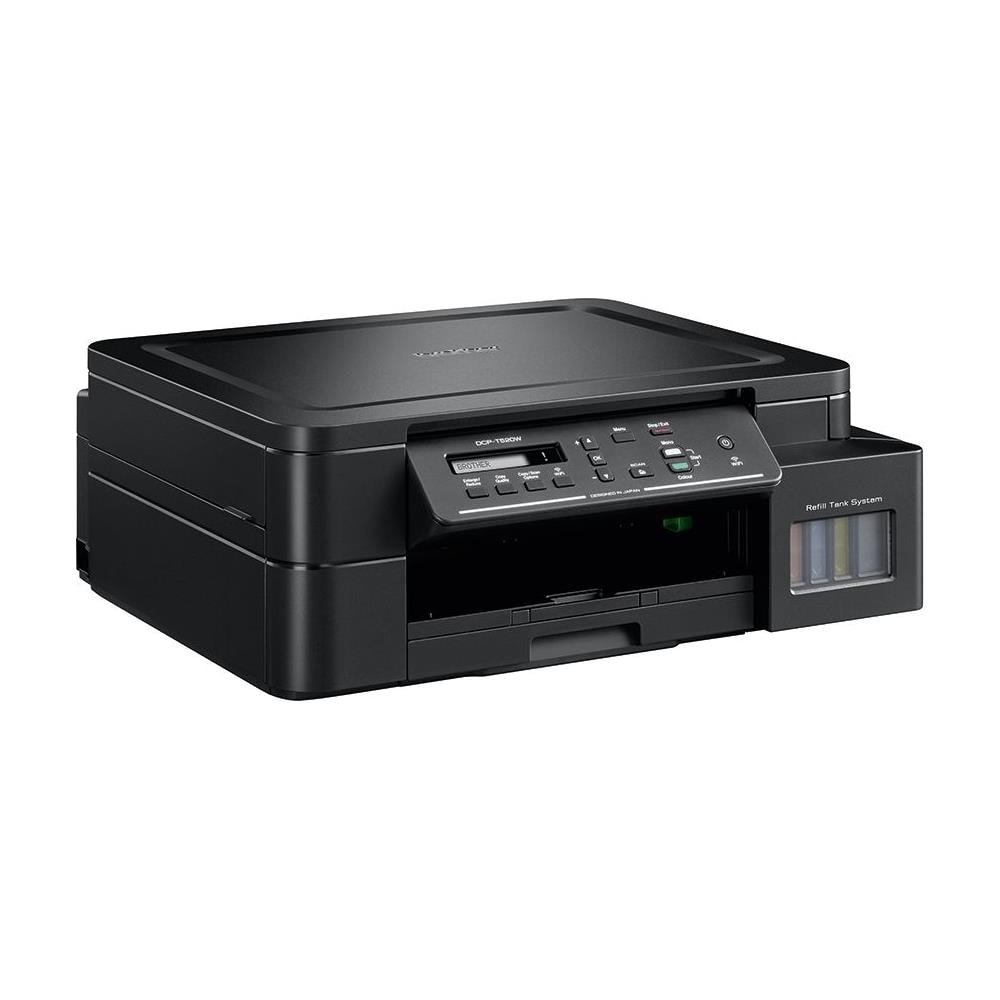 Stampante Multifunzioen Getto d'Inchiostro DCP-T520W con Display LCD Scansione Wi-Fi Colore Nero - Foto 2