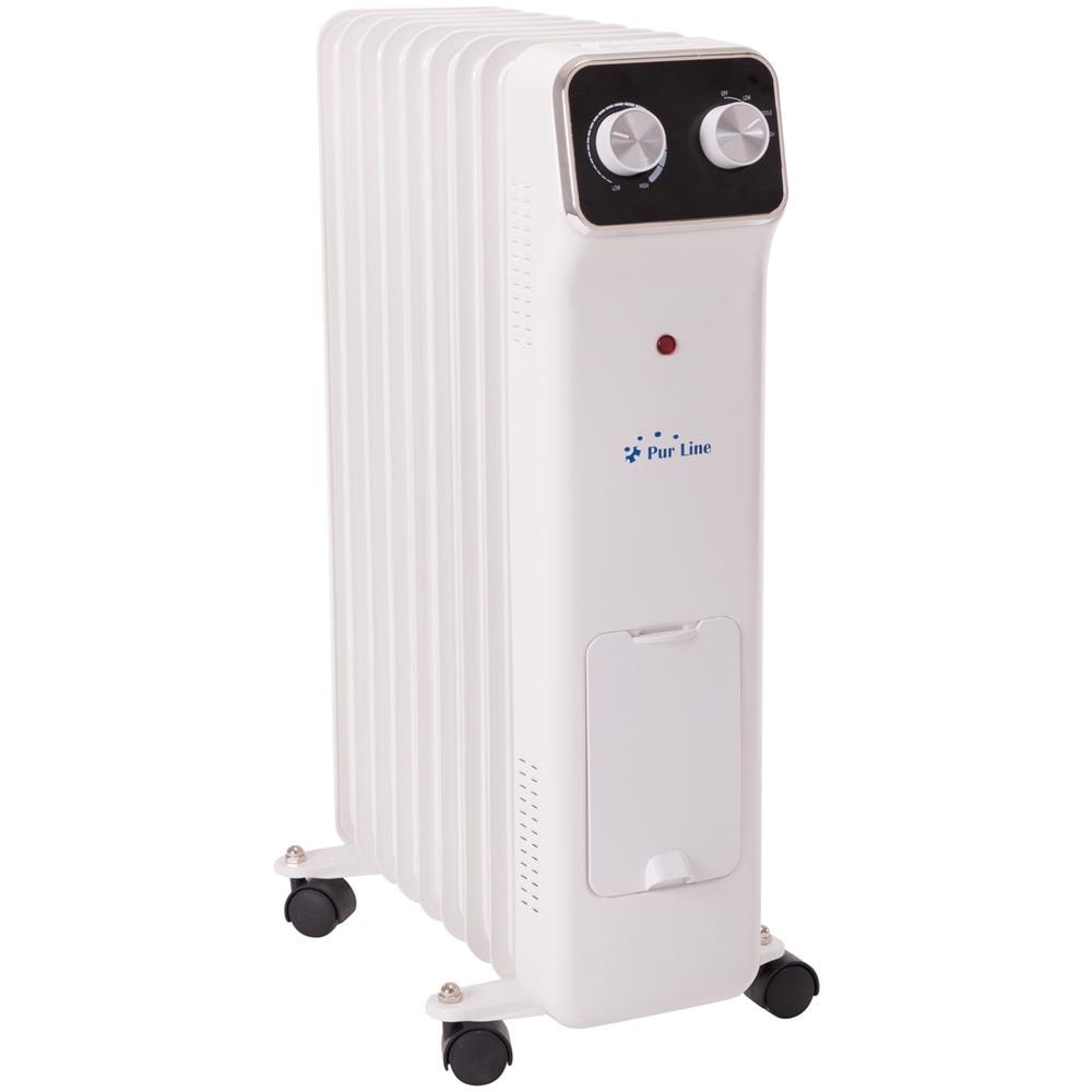 Radiatore Dell'olio In Bianco Con Serbatoio Di Umidificazione - Foto 2