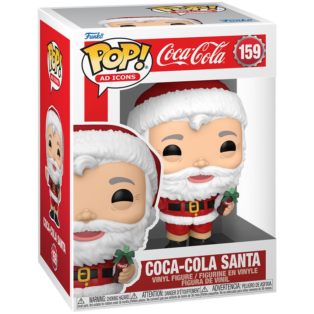 Coca-cola Pop! Ad Icons Vinyl Figure Santa 9 Cm - Foto 2