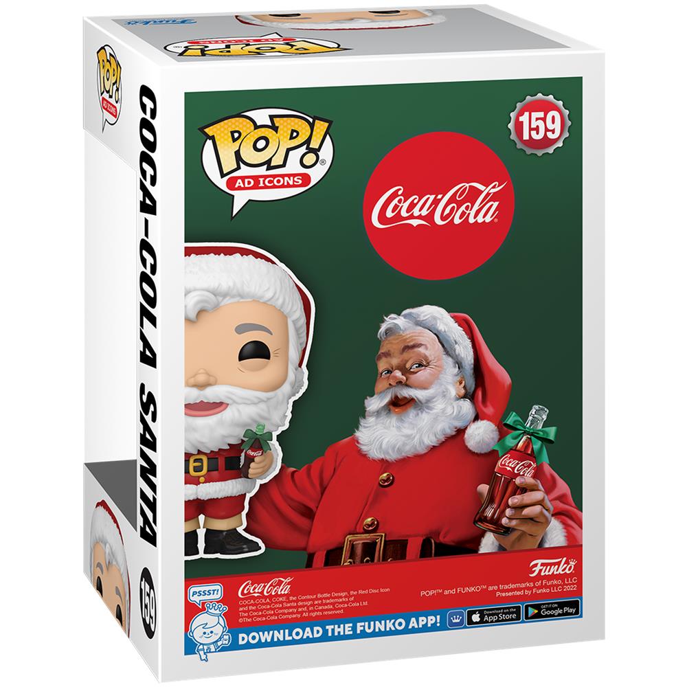 Coca-cola Pop! Ad Icons Vinyl Figure Santa 9 Cm - Foto 4