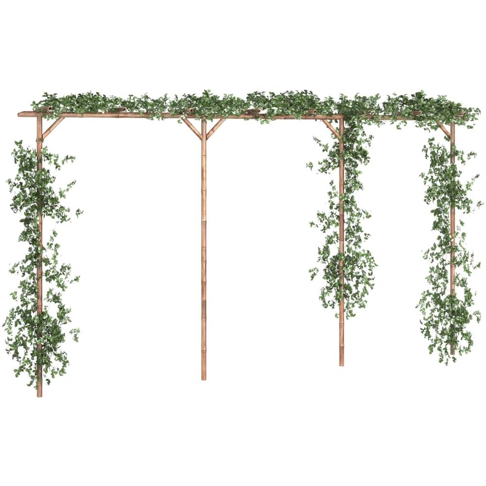 Pergola In Bambù 385x40x205 Cm - Foto 3