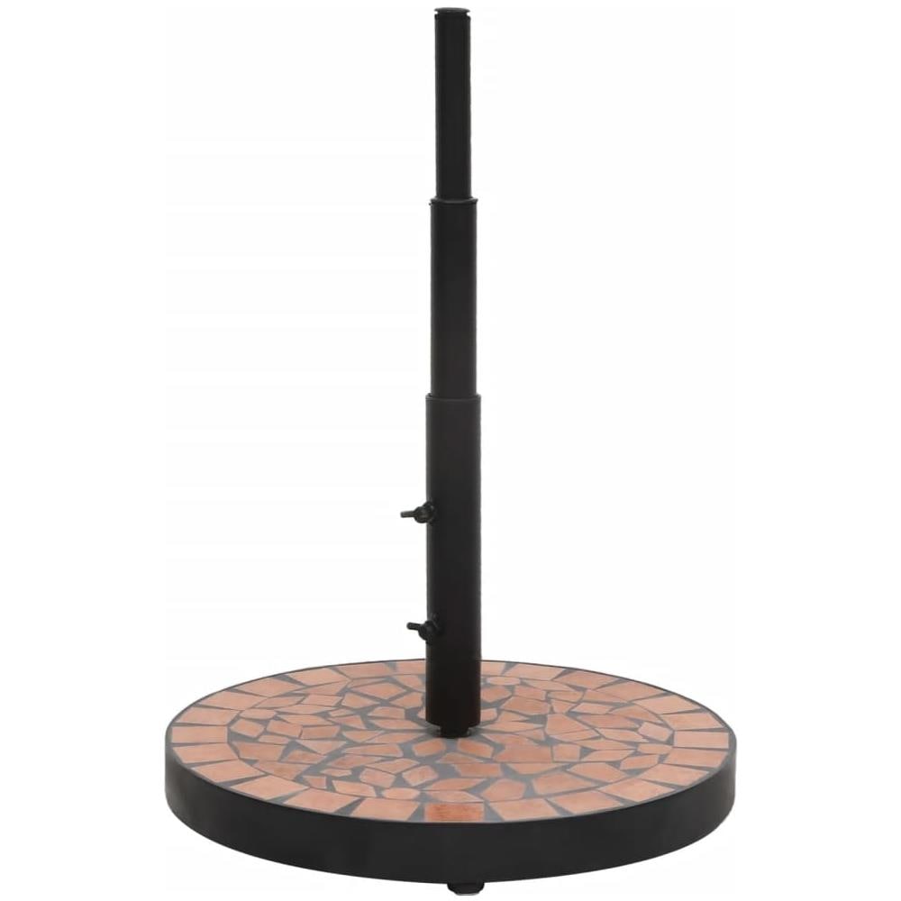 Base per Ombrellone Terracotta Rotonda 12 kg - Foto 2