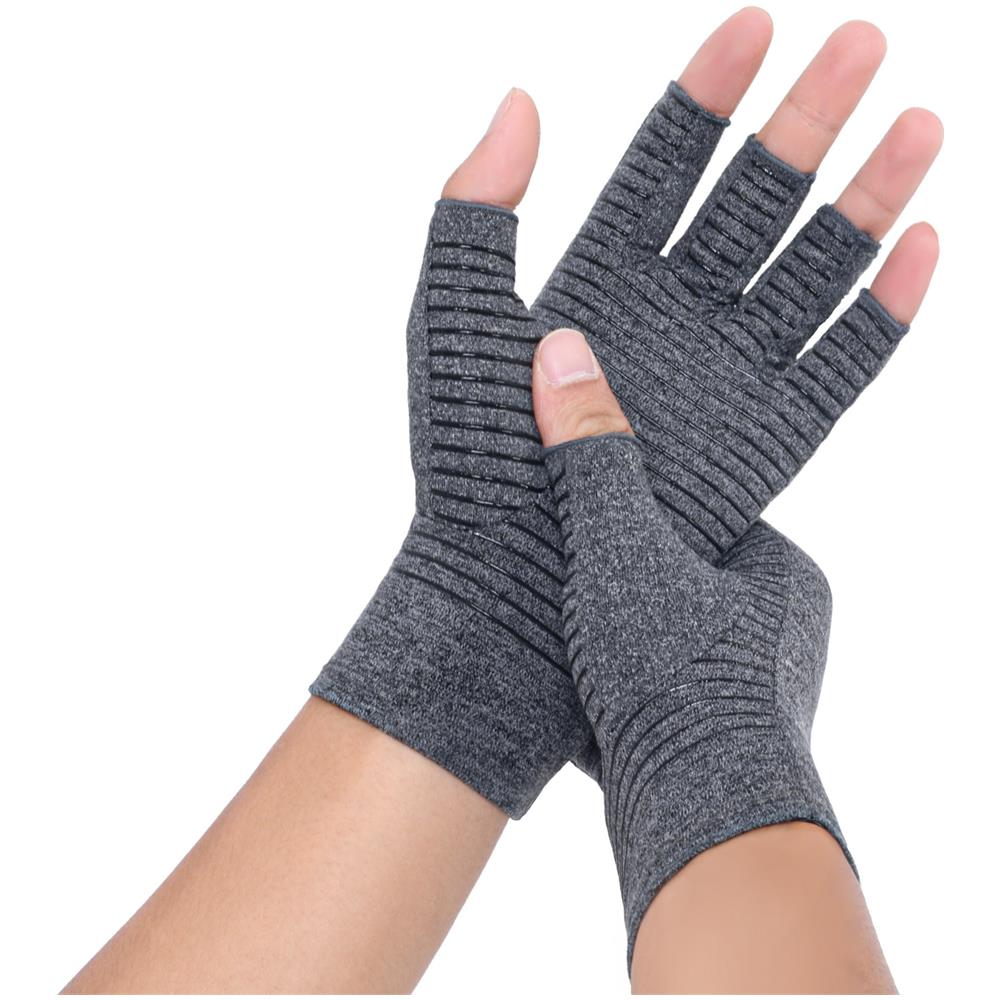 Guanti A Compressione 1 Paio Grey M - Foto 1