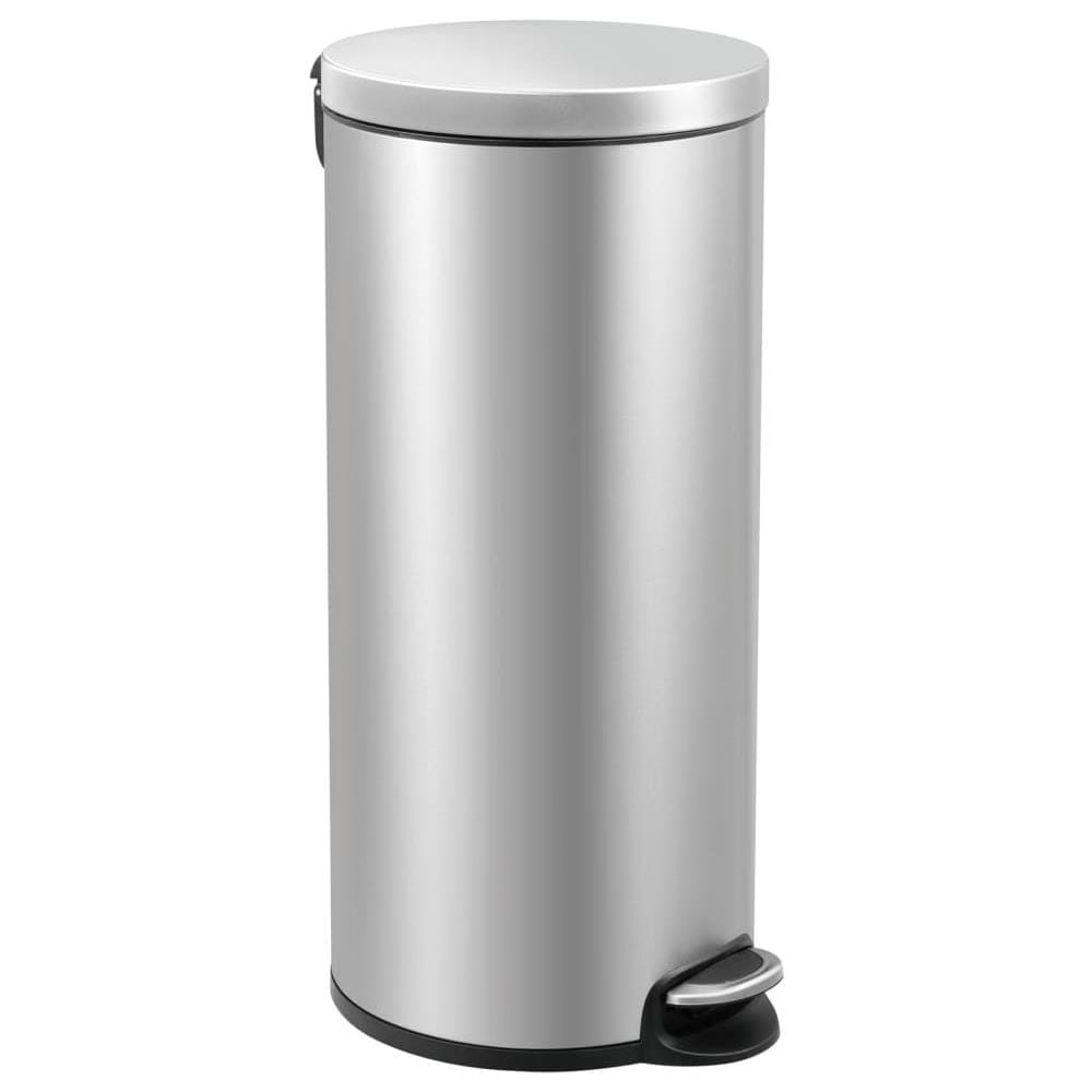 Pattumiera A Pedale Serene 30 L Argento Opaco - Foto 1