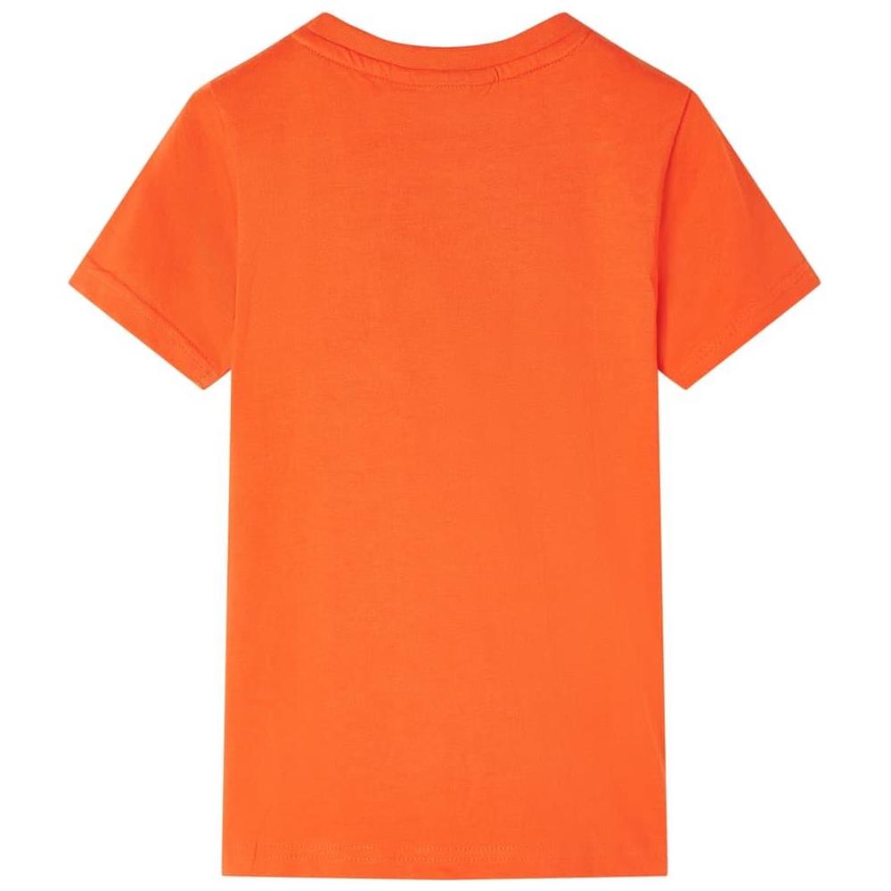 Maglietta per Bambini Arancione Scuro 116 - Foto 2