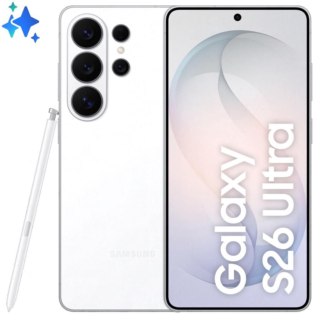 Galaxy S26 Ultra 5G AI 512GB 12GB Ram Display 6.9" QHD+ Dynamic Amoled 2X 120Hz Main Camera 200MP DualSim (nano+eSim) Android 16 Snapdragon 8 Elite Gen5 5000mAh White - Foto 1