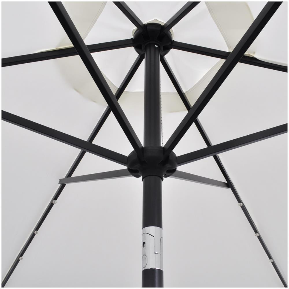 Ombrellone A Sbalzo Led 3 M Bianco Sabbia - Foto 2