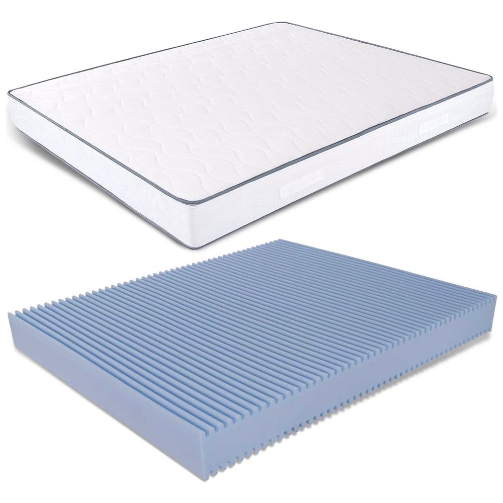 Materasso Matrimoniale In Poliuretano Alto 20 Cm Water Foam 160x200. Modello: Primavera H 20 - Foto 1