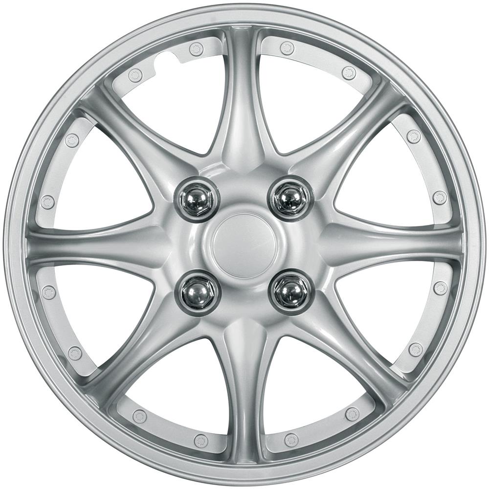 Copricerchi Auto Universali 13 Pollici C-099 Silver 31150 - Foto 3