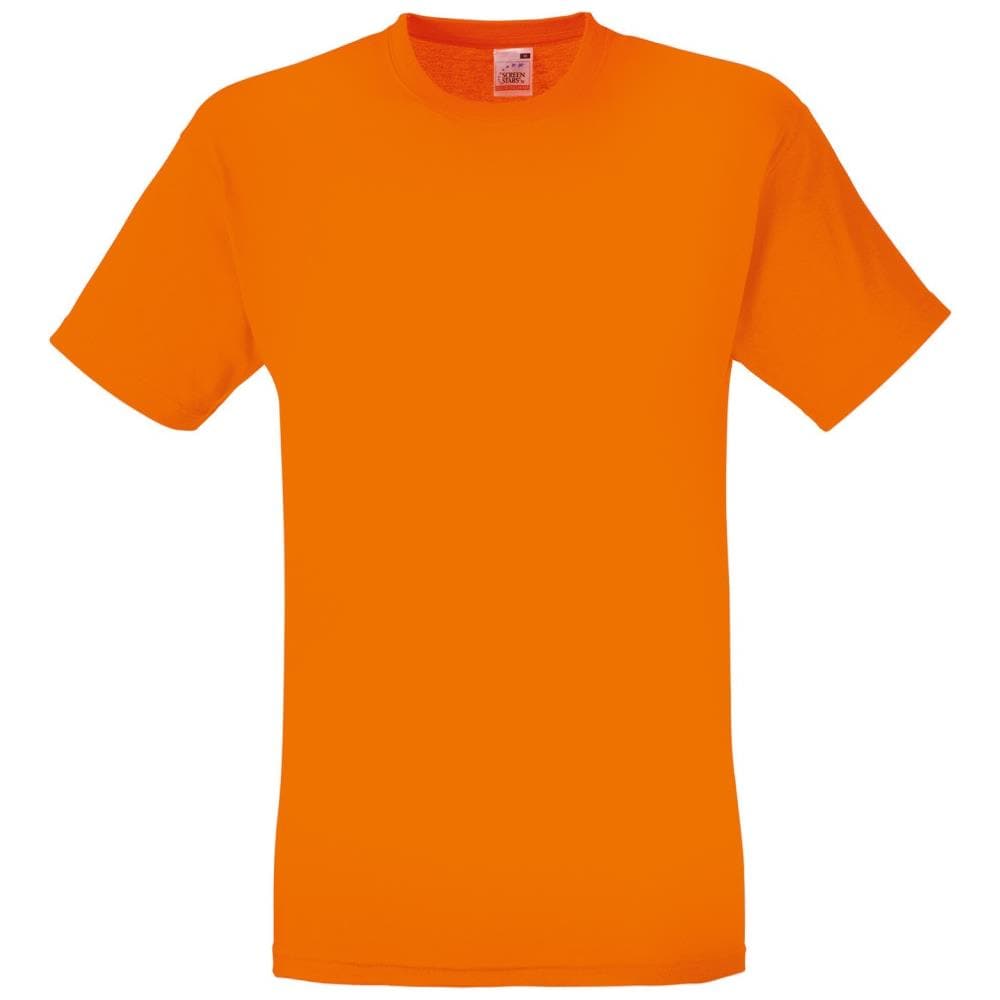 Screen Stars Original Maglietta Manica Corta Uomo (m) (arancio)  - Foto 1