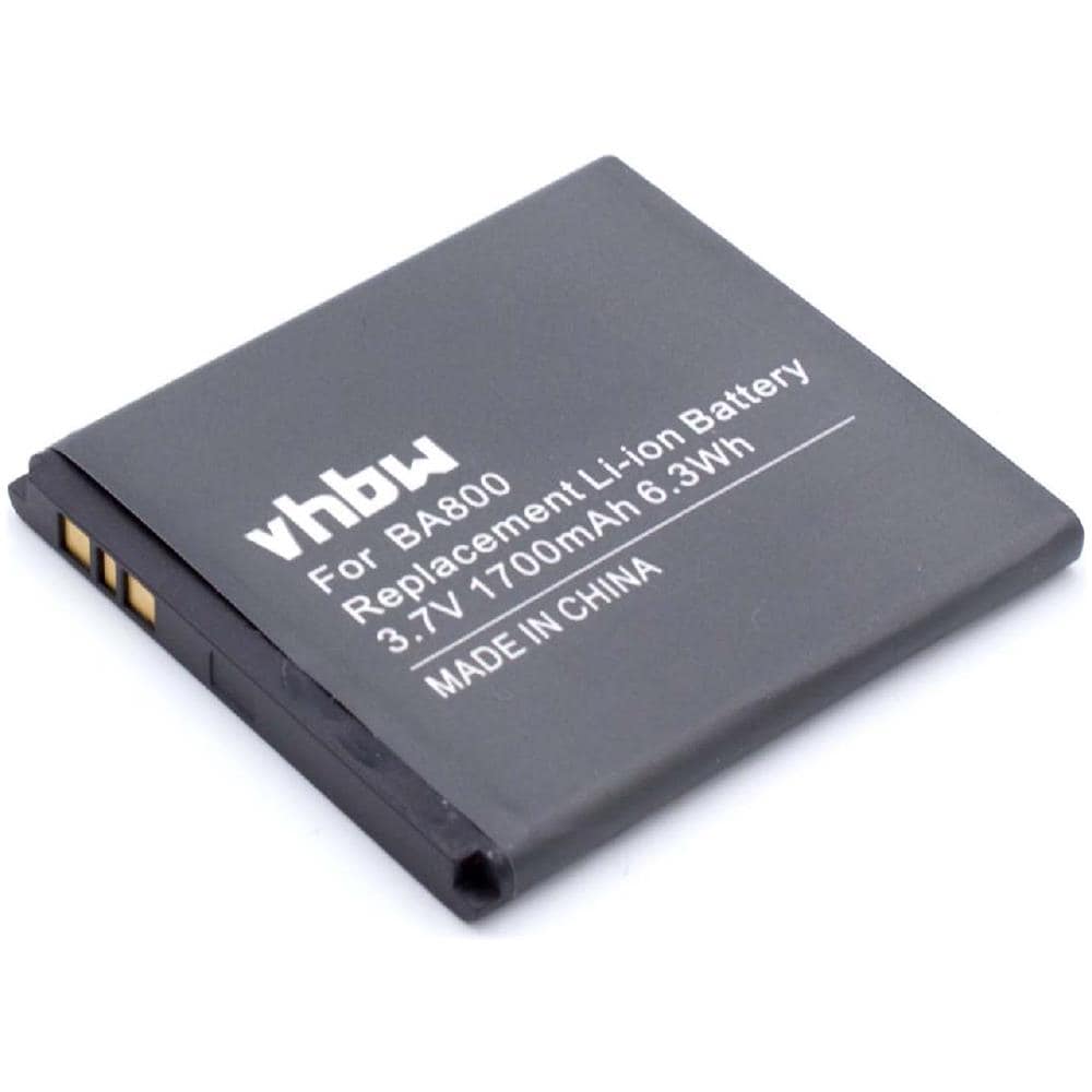 Li-ioni Batteria 1700mah (3.7v) Per Cellulare Telefono Smartphone Sonyericsson Arc Hd, Hikari, Lt25, Lt25c, Lt25i, Lt26, Lt26i, Nozomi Come Ba800 - Foto 1