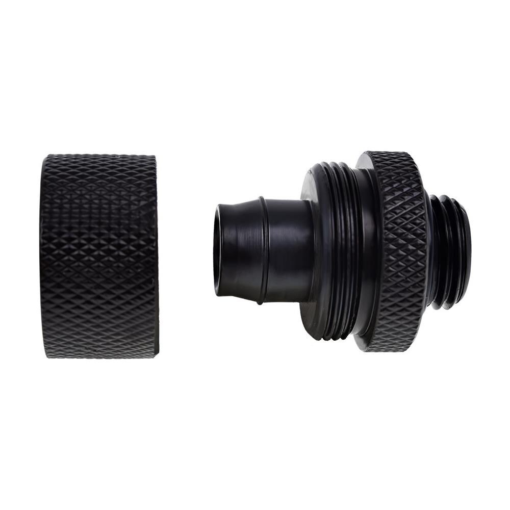 Eiszapfen 16/10mm Compression Fitting G1/4 - Deep Black Sixpack - Foto 2