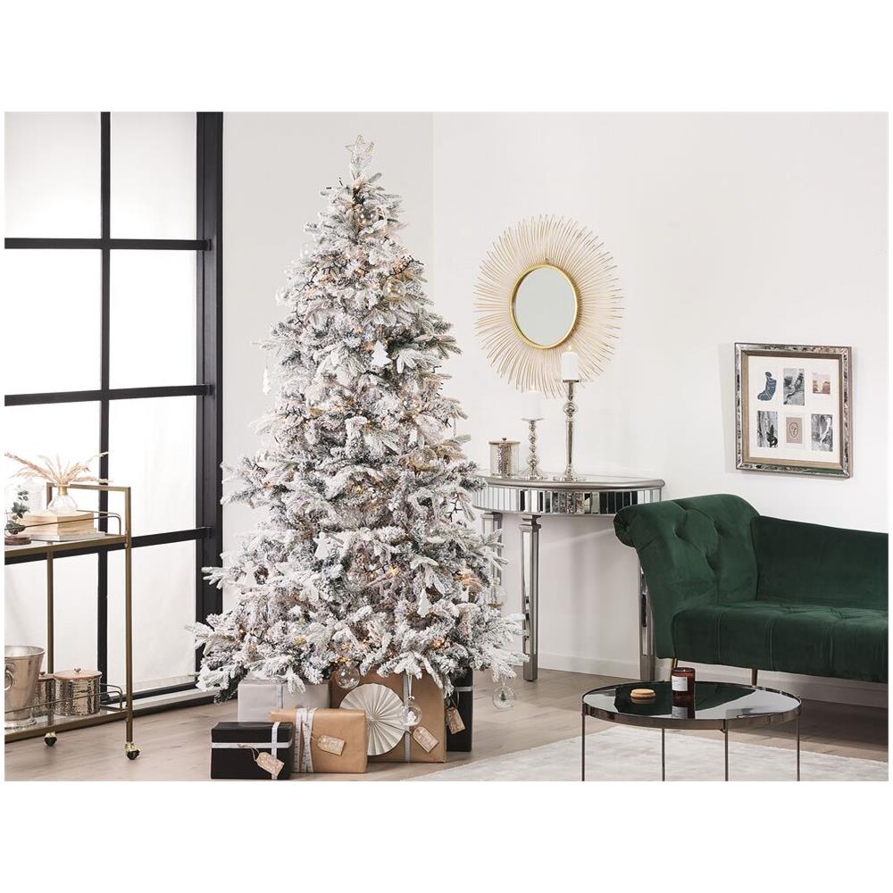 Albero Di Natale Innevato Bianco 180 Cm Tomichi - Foto 7