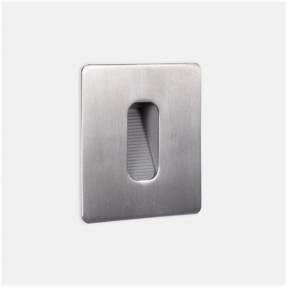 Applique Da Incasso A Led Per Esterni Acciaio Inossidabile Lucido 9.5cm 162lm 3000k Ip65 - Foto 1