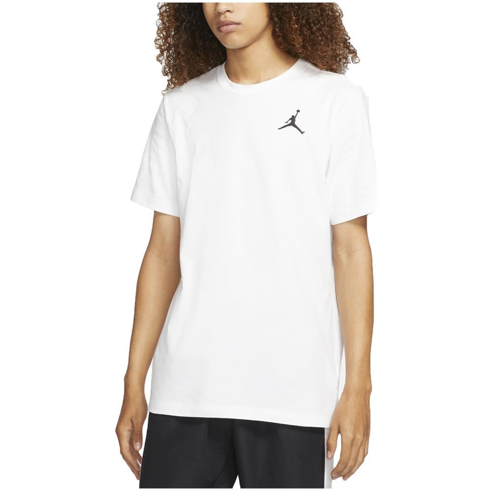 T-shirt Da Uomo Jumpman Embroidered Bianca Taglia L Cod Dc7485-100 - Foto 1