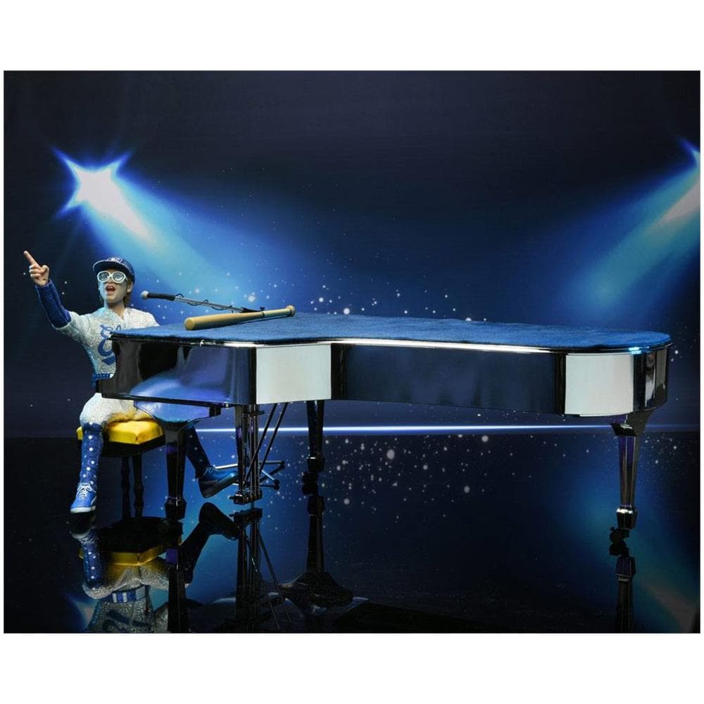 Elton John Clothed Action Figure Live In '75 Deluxe Set 20 Cm - Foto 4