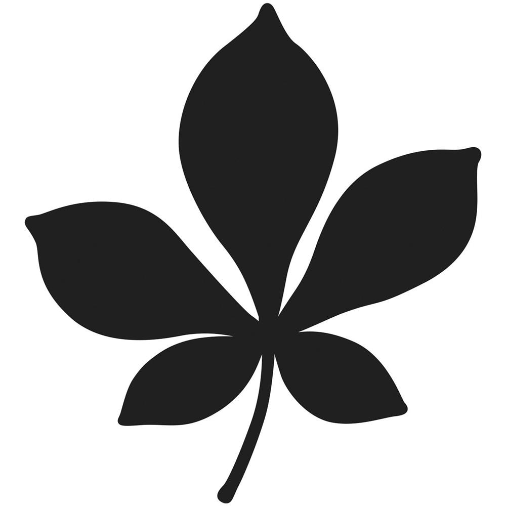 Stencil Da Taglio - Foglia Di Castagno - Foto 1