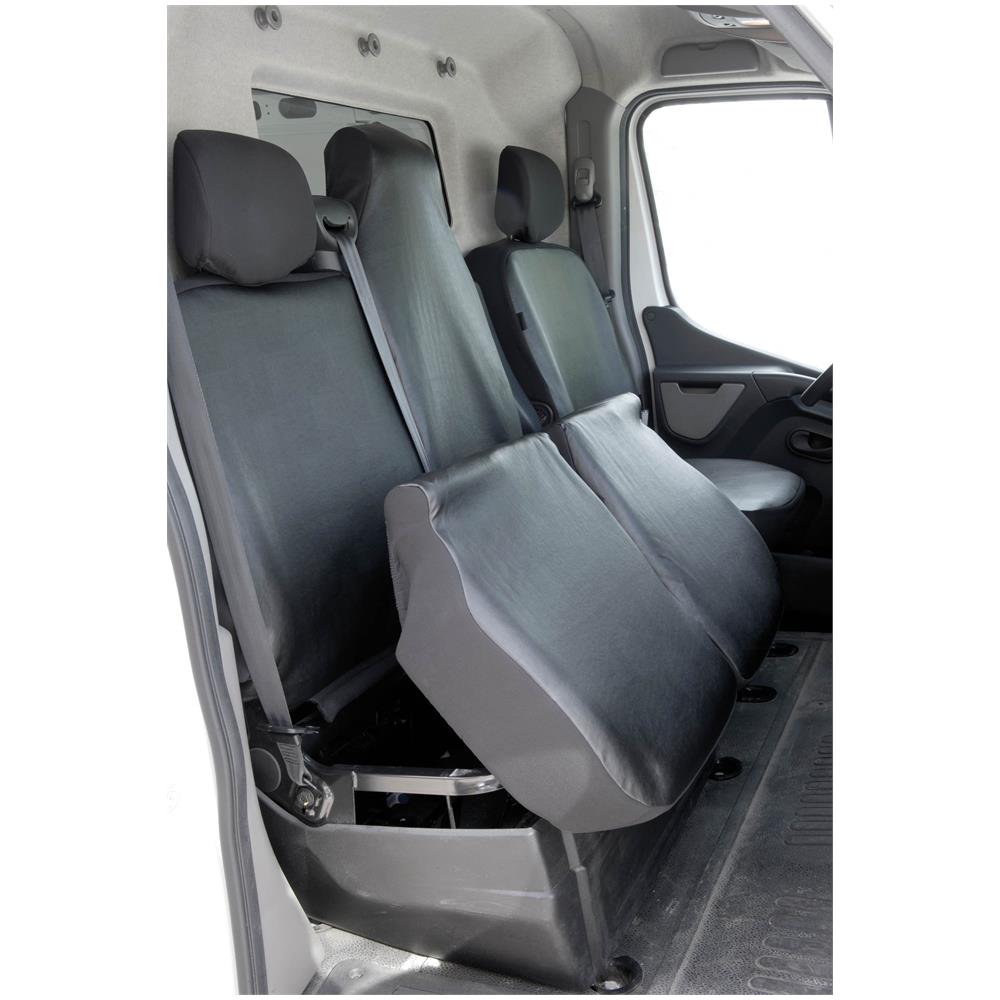 Transporter Coprisedili In Similpelle Per Opel Movano, Renault Master, Nissan Interstar, Sedile Singolo E 2 Coprisedili Singoli Anteriori - Foto 1