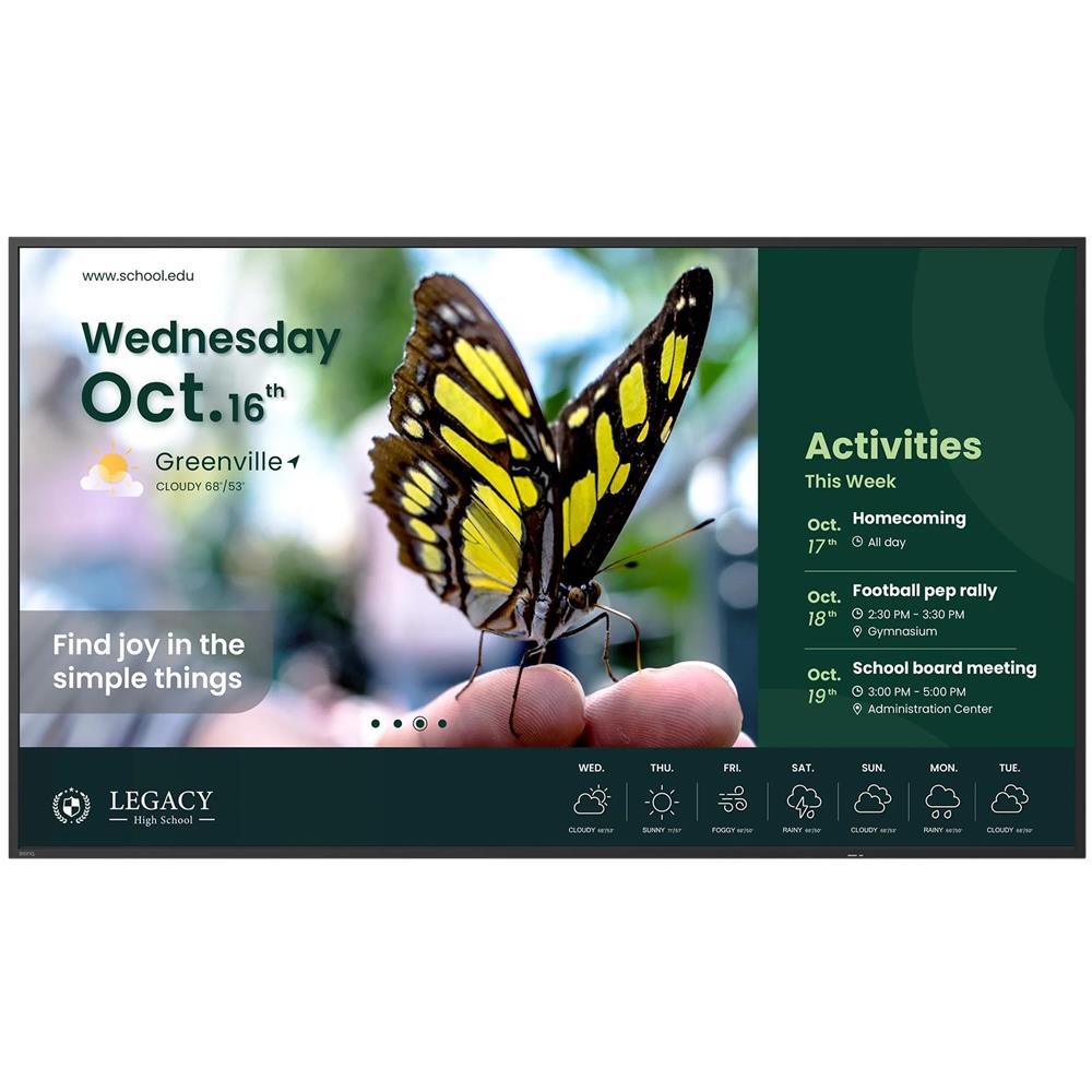 ST4304 Pannello piatto per segnaletica digitale 109,2 cm (43") LCD 350 cd /m² 4K Ultra HD Nero Processore integrato Android 18/7 - Foto 1