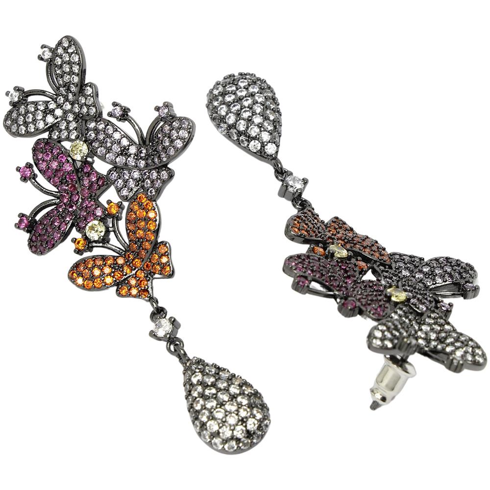 Collezione Diva Orecchini a Goccia Farfalla - Foto 2