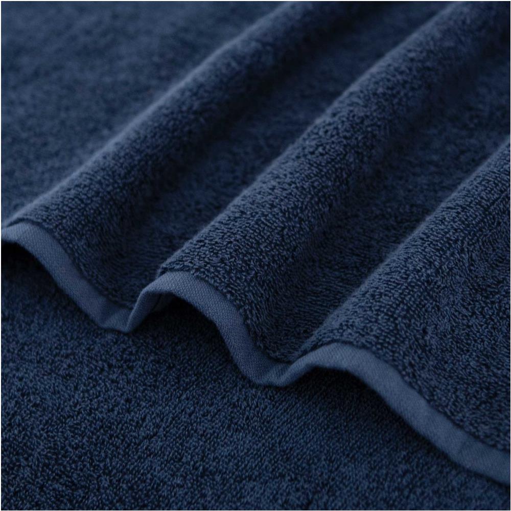 Asciugamano Liczi 2 - 70x140 cm - Blu scuro - Morbido - Elevata capacità di assorbimento - Oeko-Tex - Foto 2
