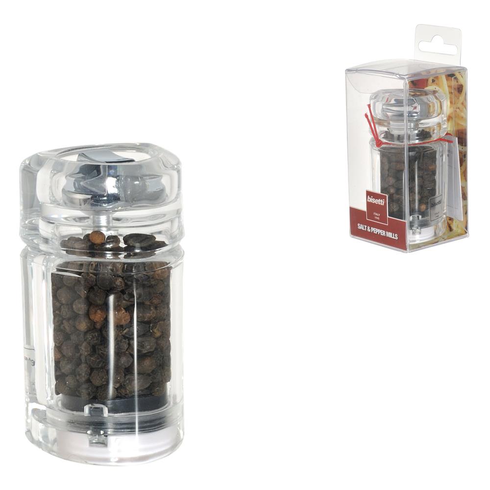 Macina Pepe in Acrilico Trasparente 8,5 cm - Foto 1