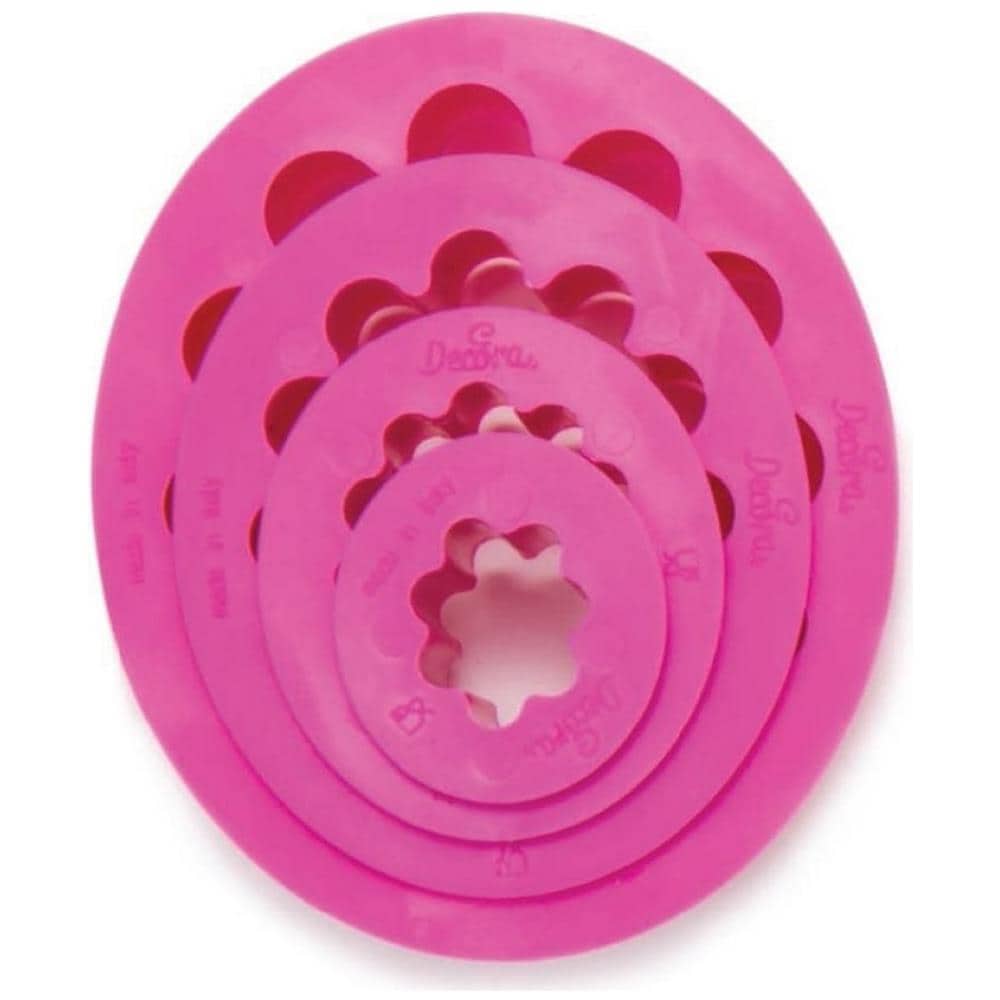 Set 4 Tagliapasta Ovale Festonato - Foto 2