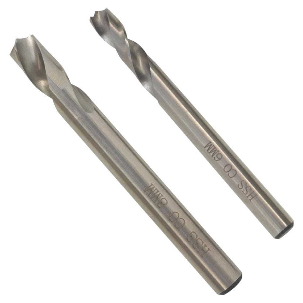 Set 2 Pezzi Perforatrice Punti Saldatura 6/8 Mm Hss-cobalt - Foto 1