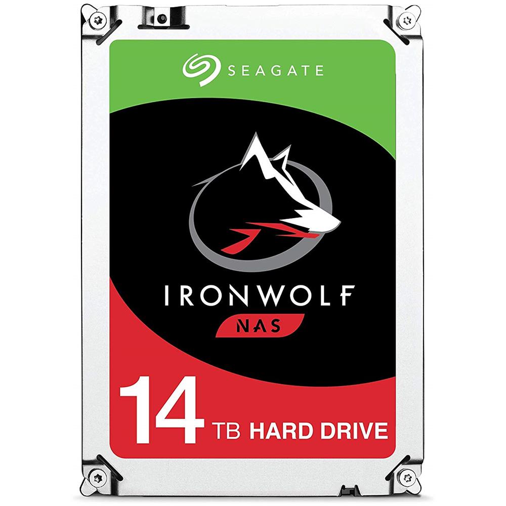 Hard Disk IronWolf Pro HDD 14 TB 3.5” Interfaccia Sata III 6 Gb / s Buffer 256 MB 7200 Rpm - Foto 1