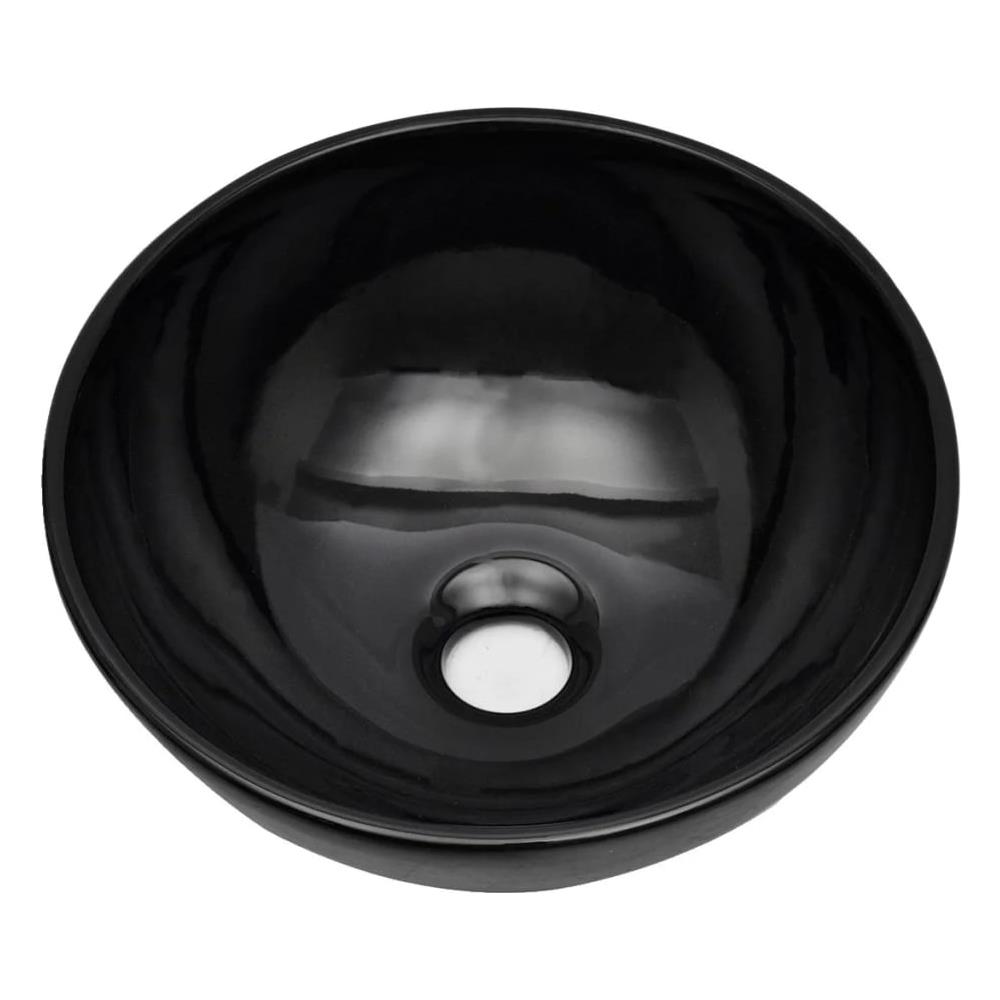 Set Mobili Da Bagno 2 Pz Ceramica Bianco - Foto 2