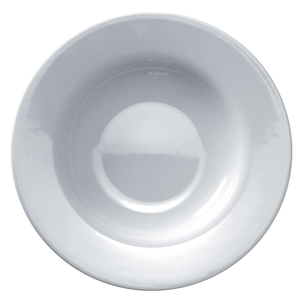 A Di Ajm28/2 Platebowlcup Piatto Fondo In Porcellana Bianca, Set Da 4 - Foto 1