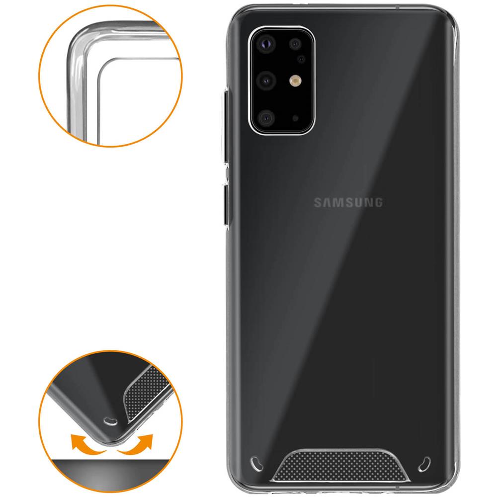 Cover Samsung Galaxy S11e (s20) Doppio Materiale Collezione Cristal Trasparente - Foto 2